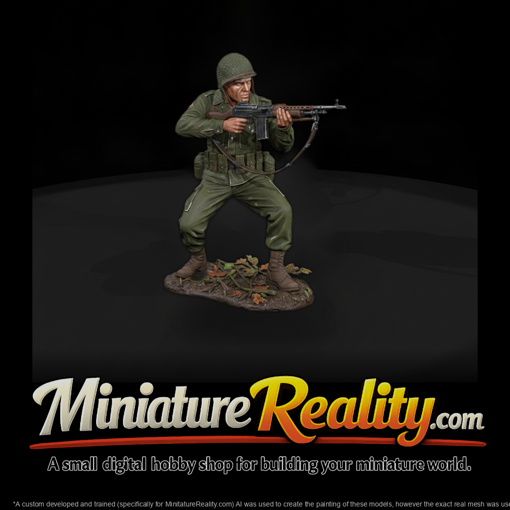 Ww2H 003 United States Army Bar Gunner
