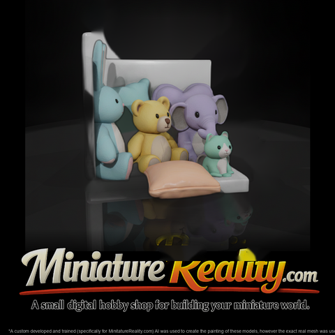 Mr Toyprops 100 001 050 Plush Toy Bedroom Corner