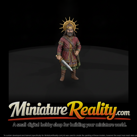Myth 0389 Mythology Mithra Miniature Figure