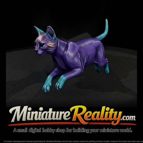 Stylized Running Rabbit