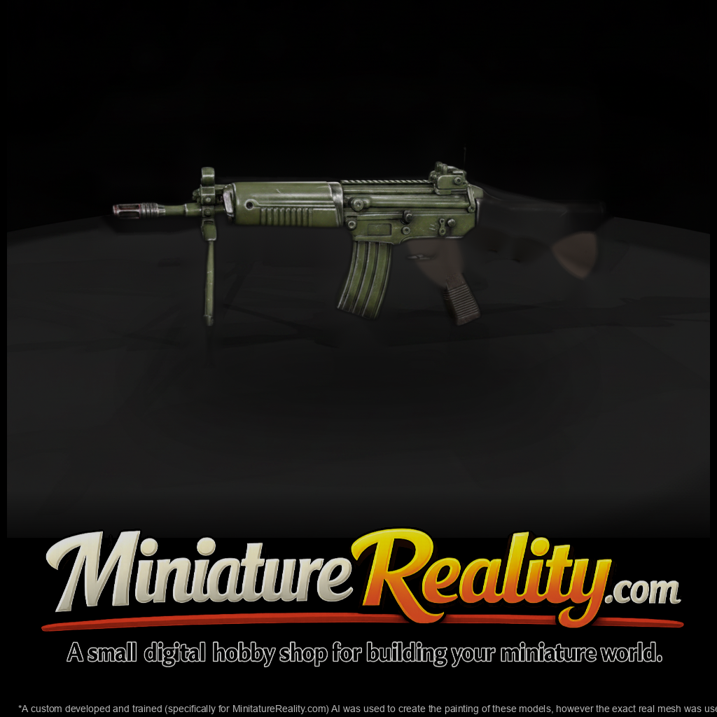 Folding-Stock Assault Rifle