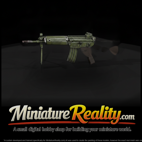 Folding-Stock Assault Rifle