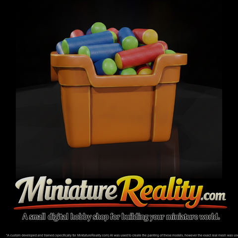 Mr Toyprops 100 001 083 Foam Dart Storage Bin