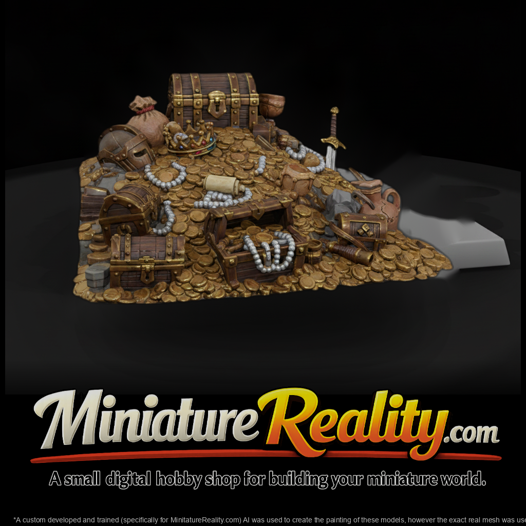 Pirate Treasure Hoard Pile