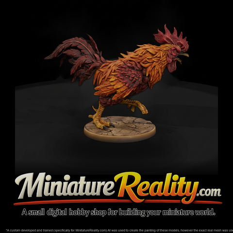 Creature Ember Crest Rooster Beast