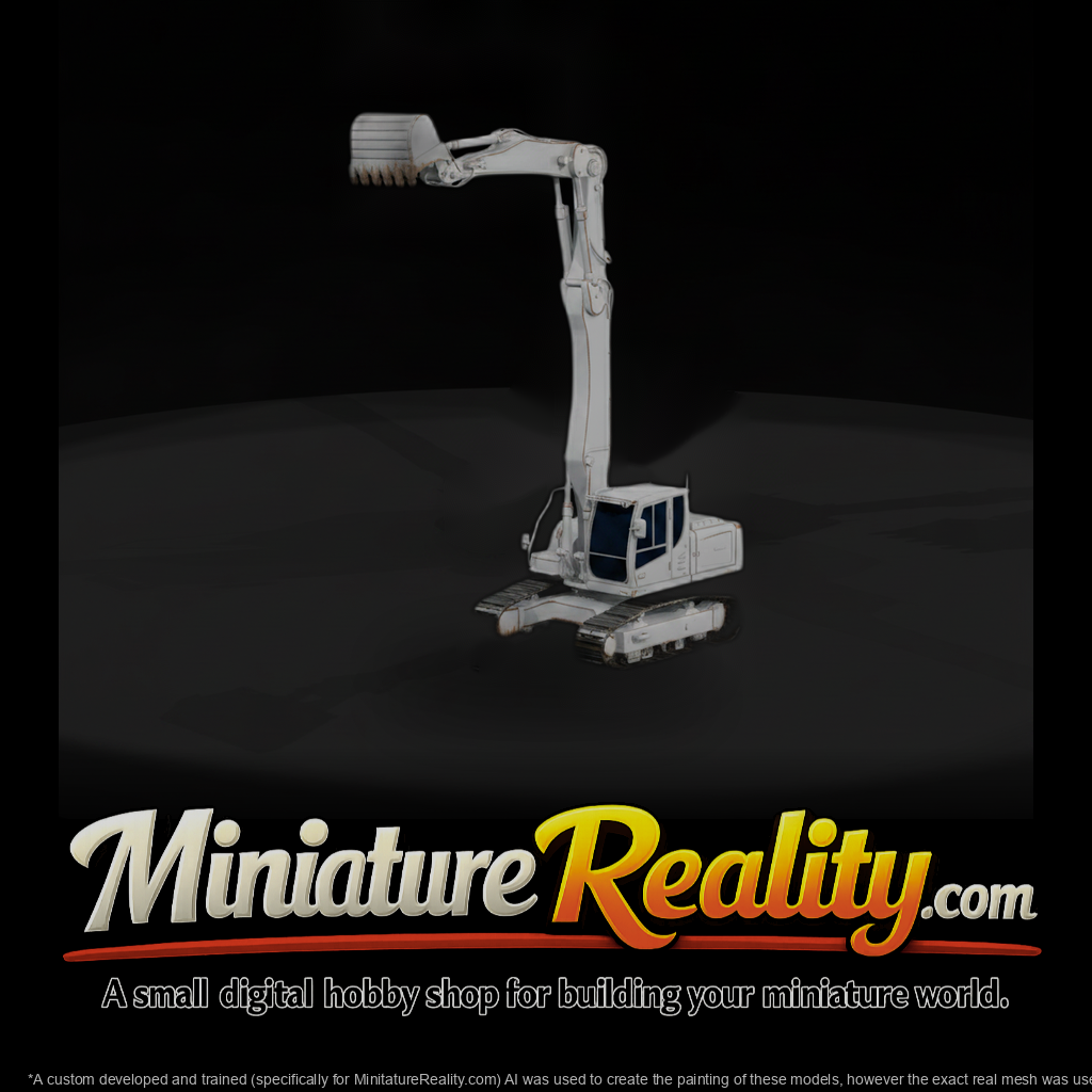20260612 White Long Arm Excavator 33F137C610