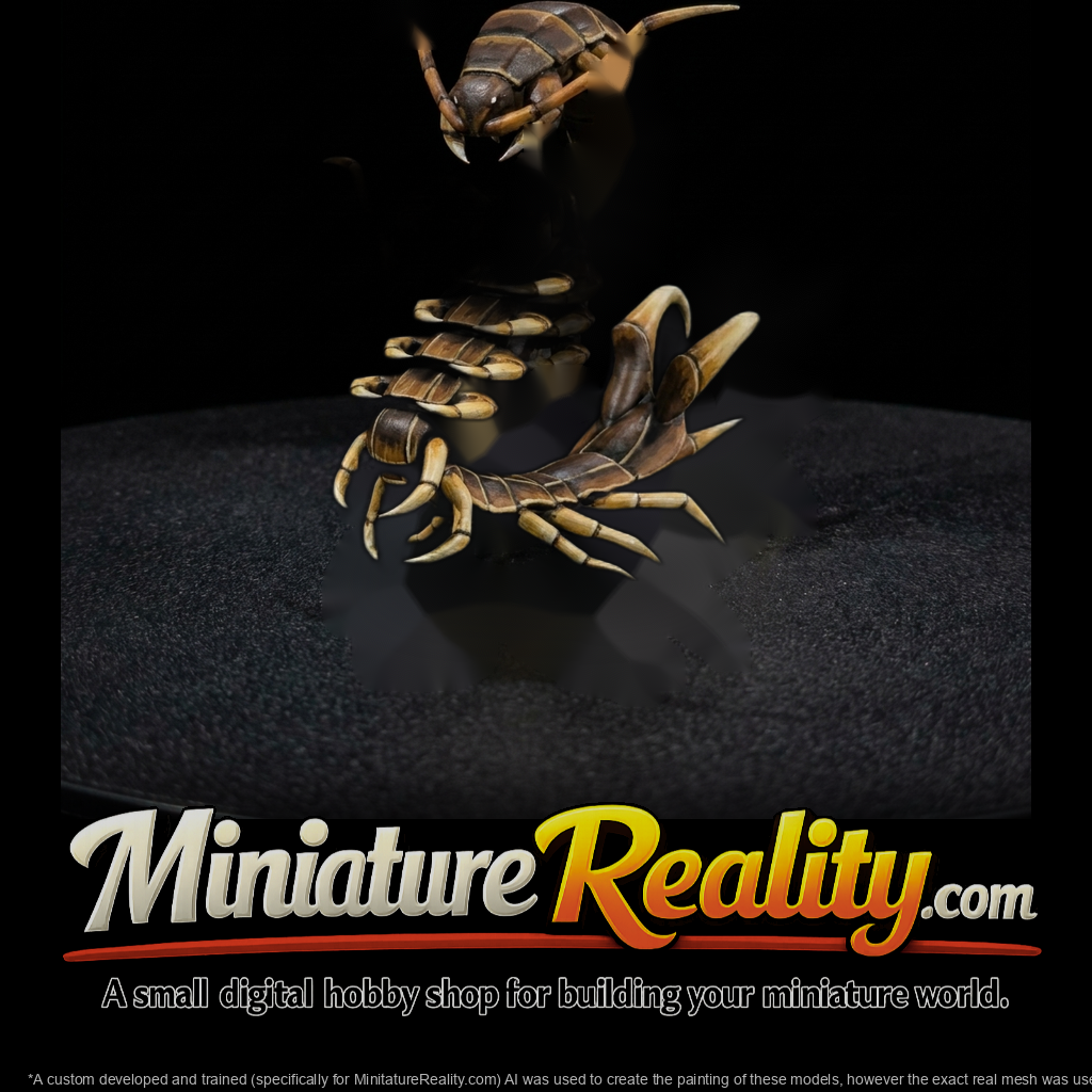 stylized-giant-centipede-miniature-low-poly-907886