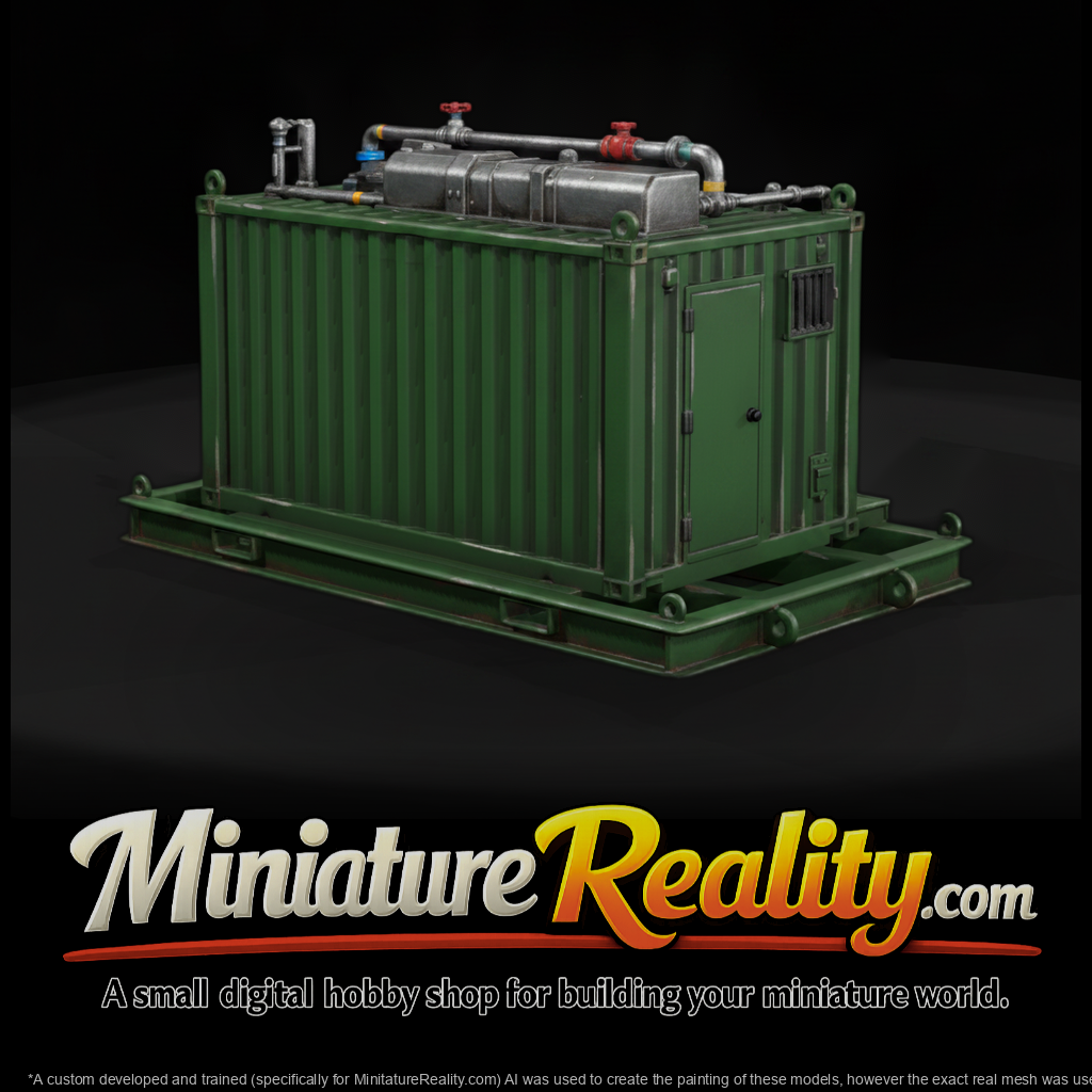 Mil 222 1980S Cold War Water Treatment Skid