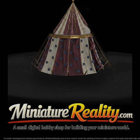 20260612 Striped Decorated Pointed Tent C48B56Dcaa