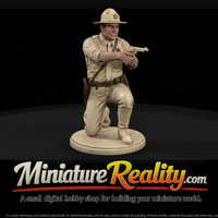 1920s Rural Deputy Kneeling to Aim — thumbnail 1