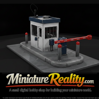 Toll Booth with Barrier Arm — thumbnail 1