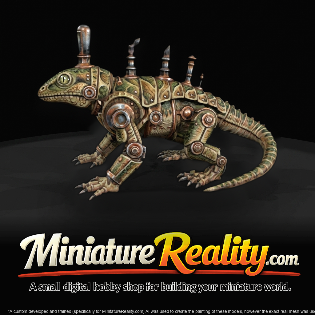 Nightmare Clockwork Creatures Steam Powered Salama