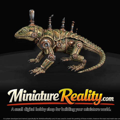 Nightmare Clockwork Creatures Steam Powered Salama