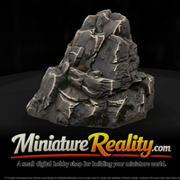 Red Rock Outcrop with Pool at the Base — thumbnail 1