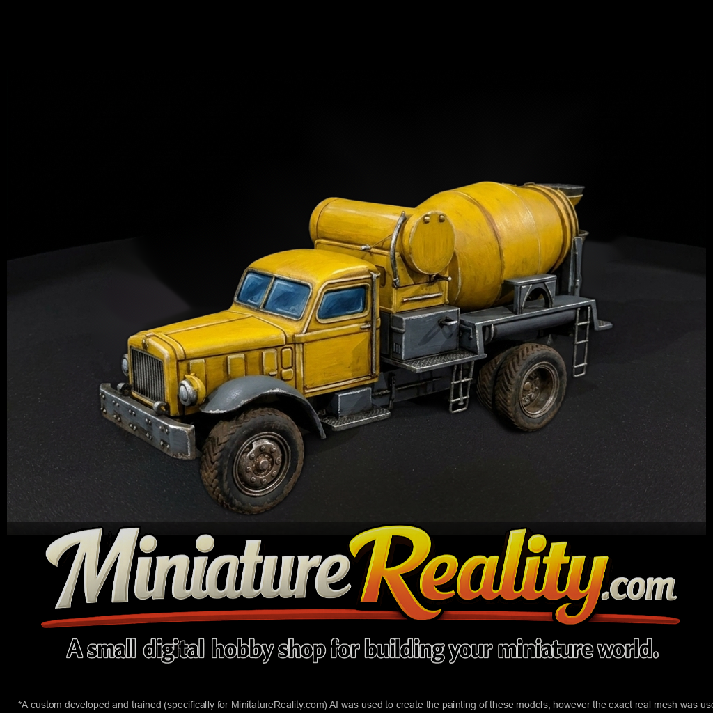 classic-cement-mixer-truck-ho-scale-diorama-vehicle-546621