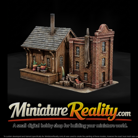 Vintage Two-Story Industrial Building