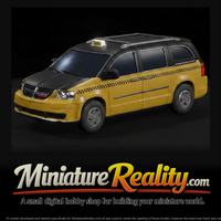 Stylized Caravan Taxi Minivan — thumbnail 1