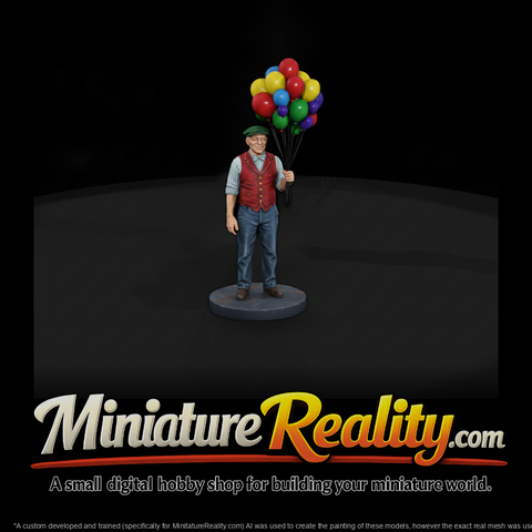 Cir 071 Worker Balloon Seller