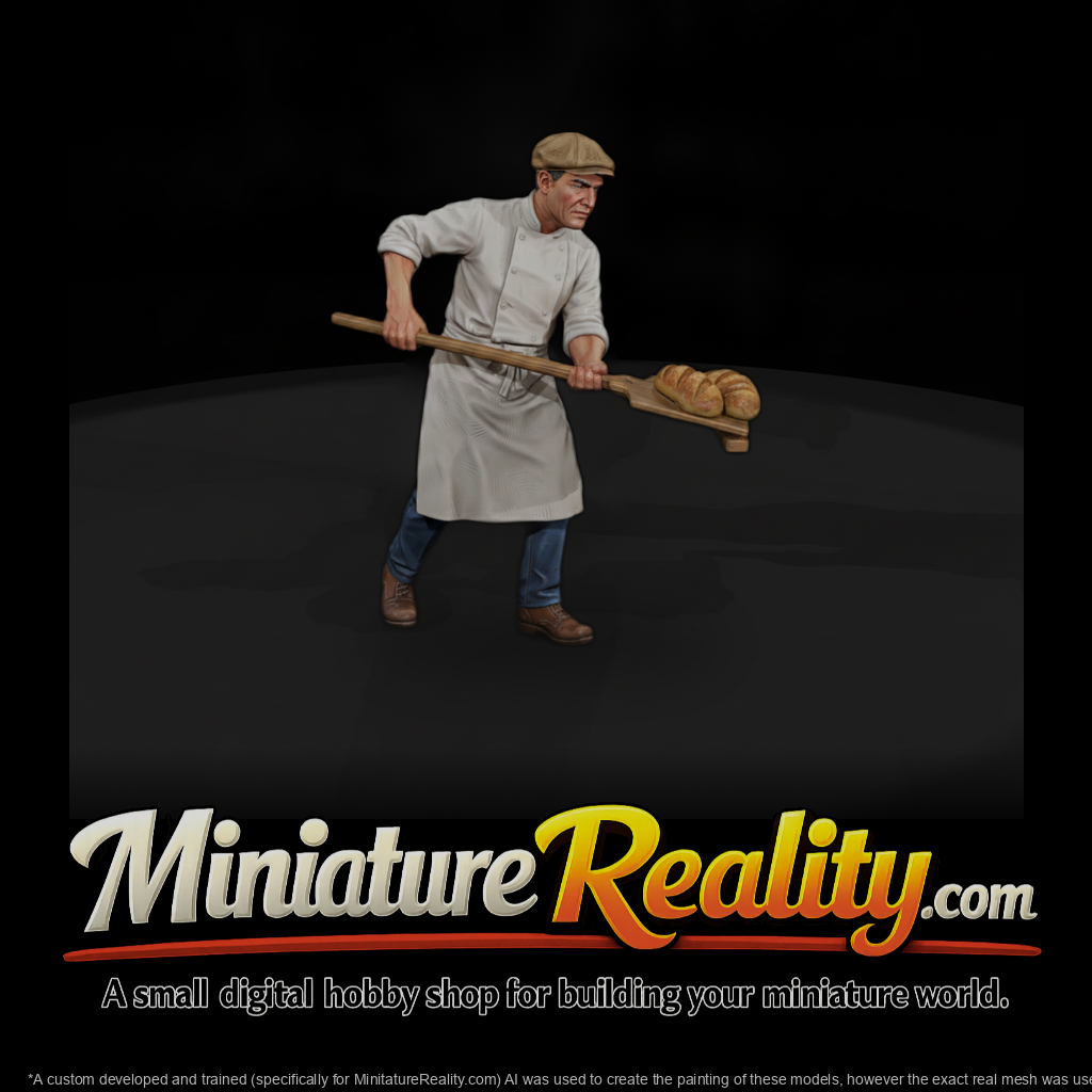 Fac 017 Oven Man Commercial Bakery