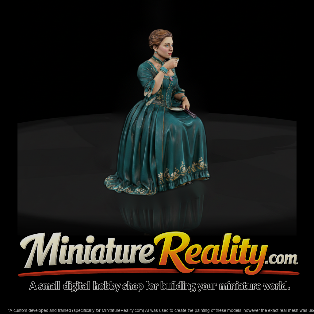 Seated Victorian Lady