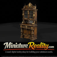 Ornate NeoRenaissance Display Cabinet — thumbnail 1