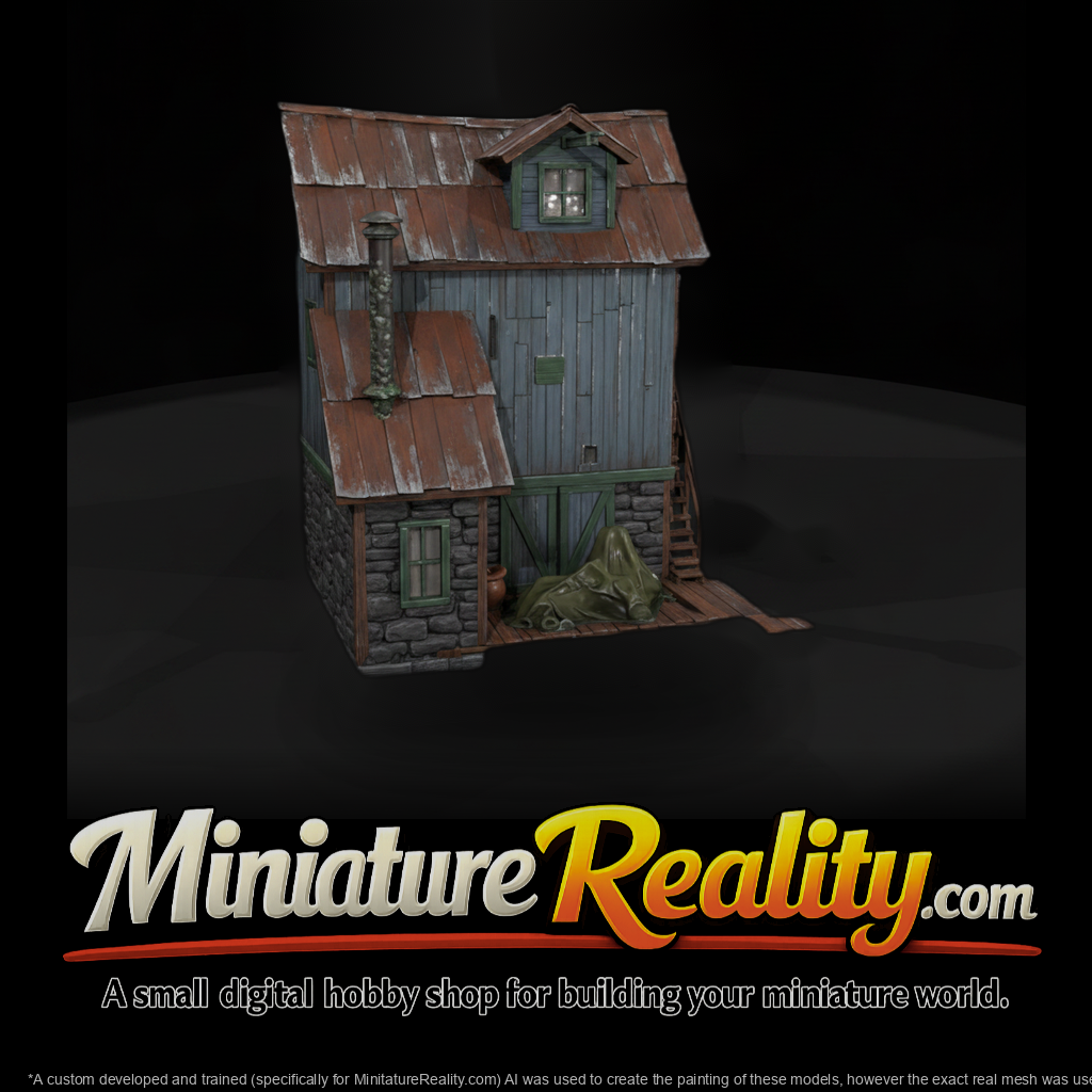 20260612 Weathered Stone Wood Industrial Building