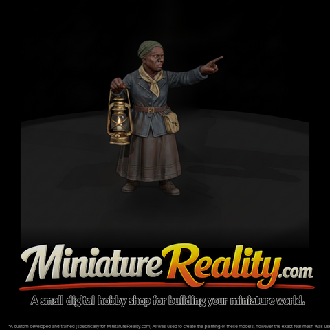 Hist 0164 Historical Harriet Tubman Miniature Figu
