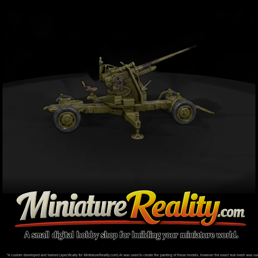 Mil 107 Ww2 Pacific 40Mm Bofors Aa Gun