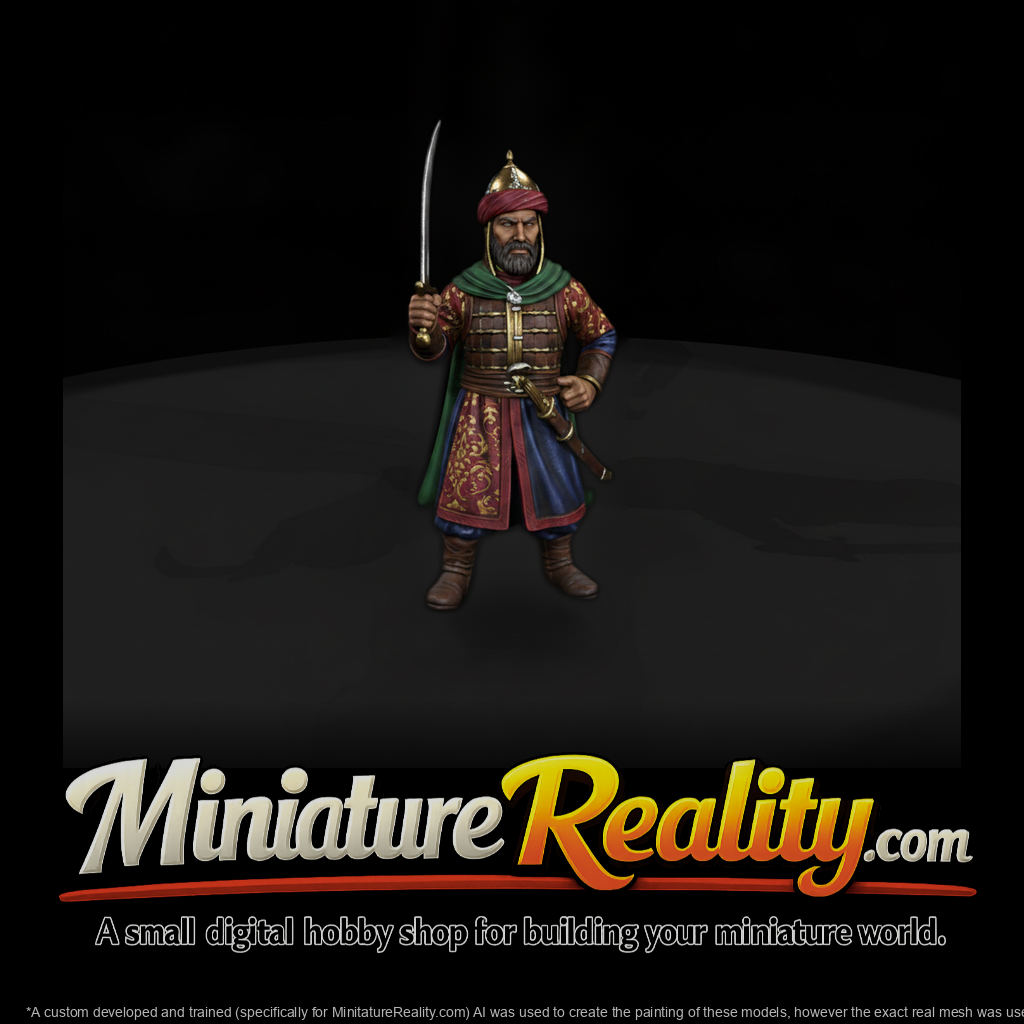 Hist 0071 Historical Saladin Miniature Figure