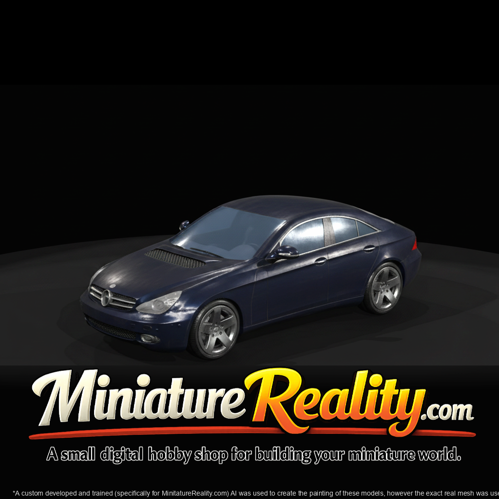 MercedesBenz CLSClass - 2006 miniature, three-quarter view