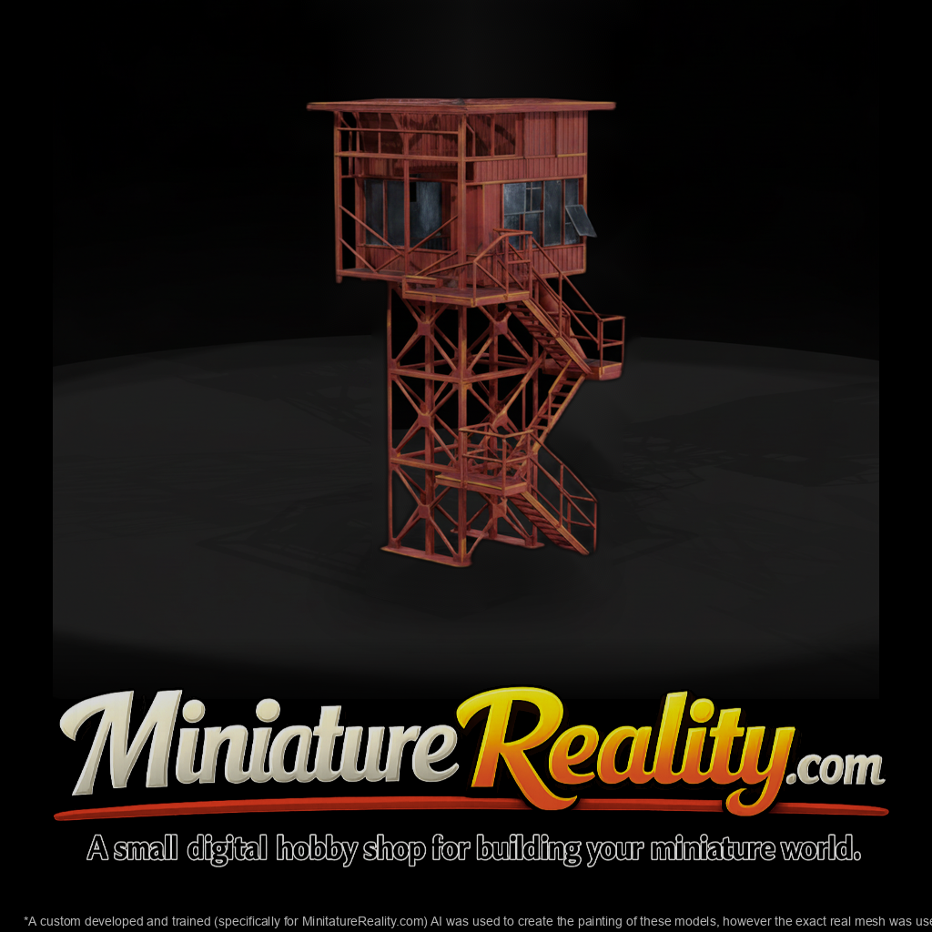20260612 Rusty Abandoned Ore Processing Tower A1E0
