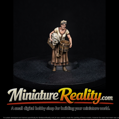Historical Laundry Maid