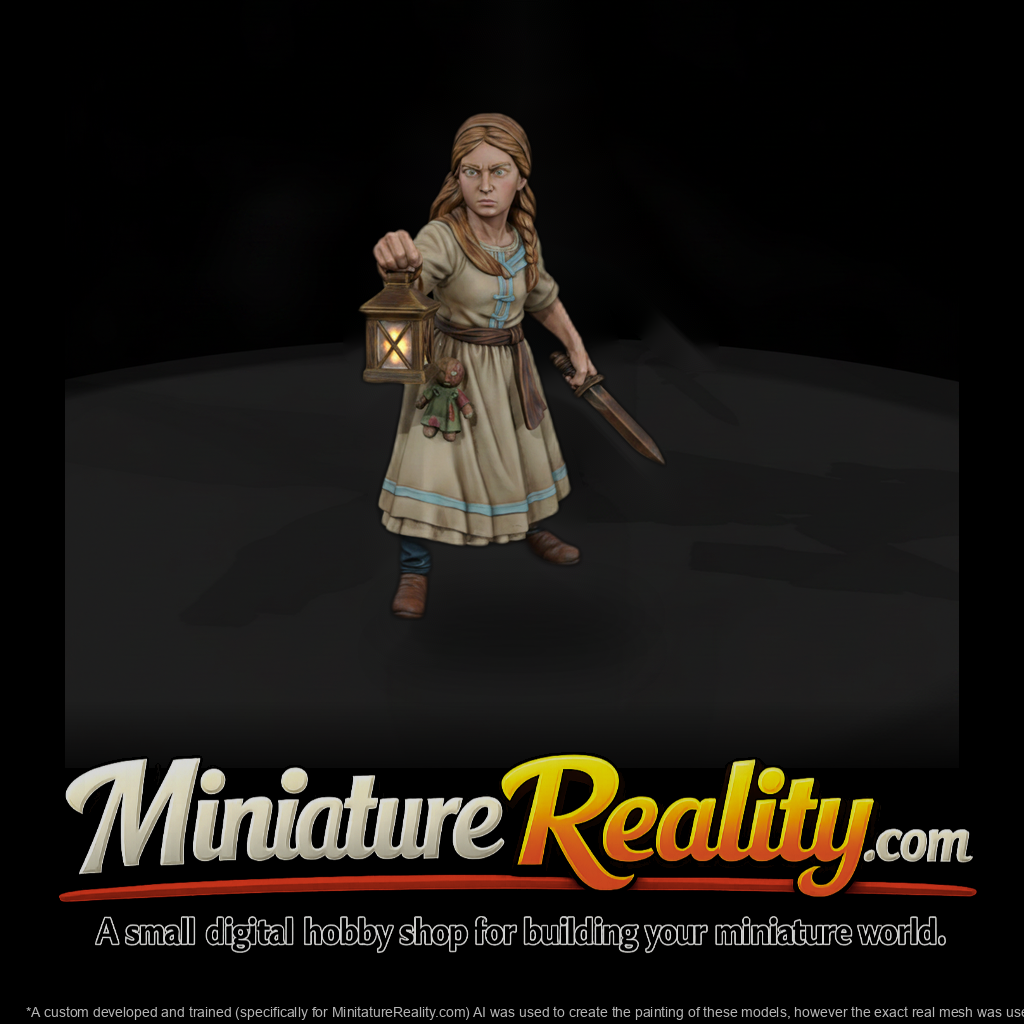 Myth 0485 Mythology Vasilisa Miniature Figure