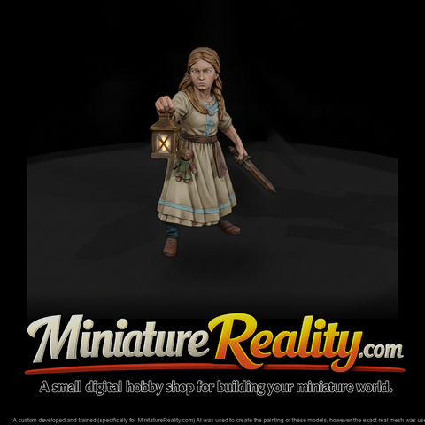 Myth 0485 Mythology Vasilisa Miniature Figure