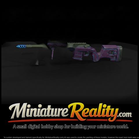 Bolt-Action Hunting Rifle