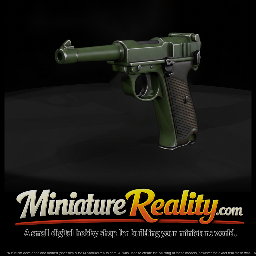 WWII Semi-Automatic Service Pistol