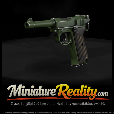 WWII Semi-Automatic Service Pistol