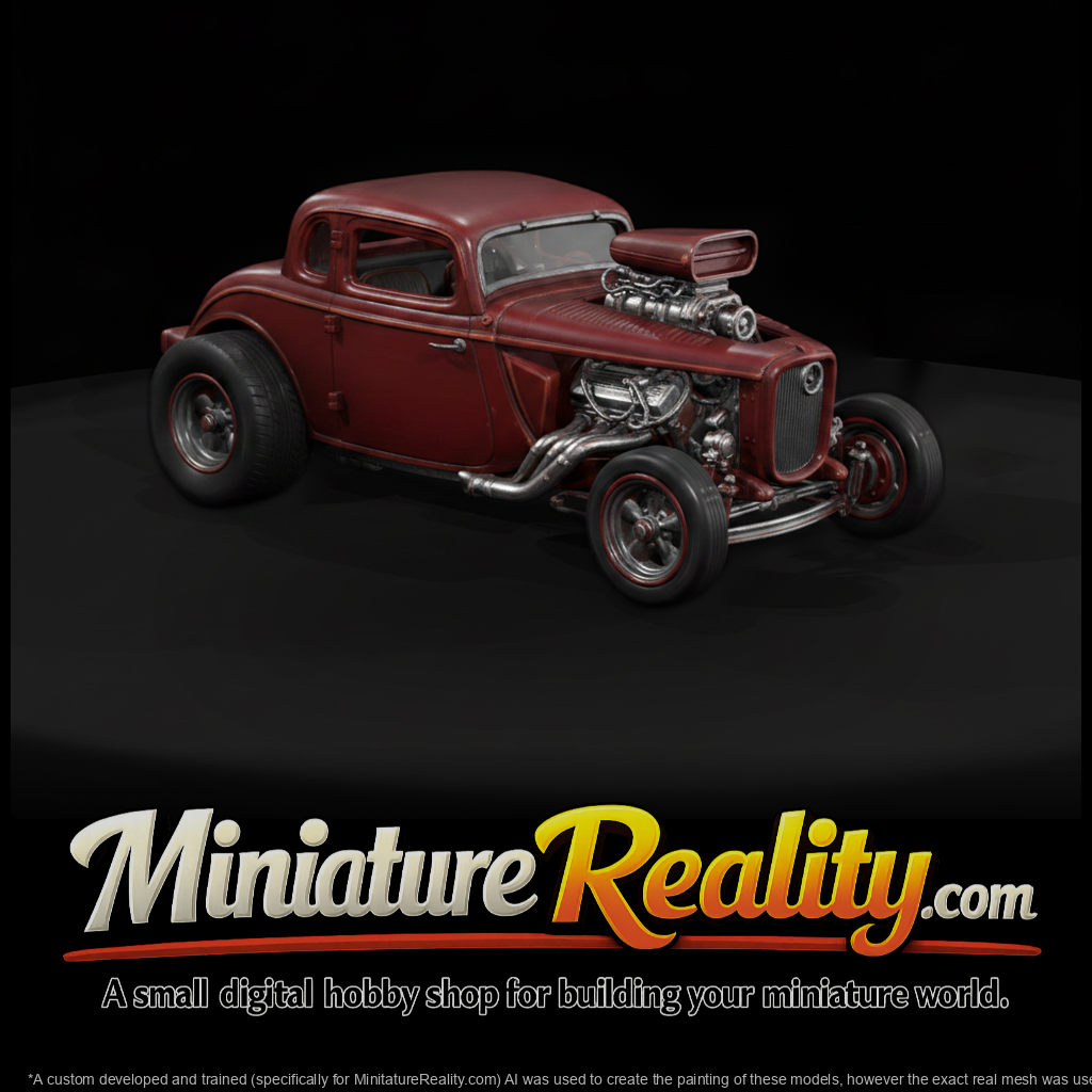Car 011 Hot Rod Blown Coupe