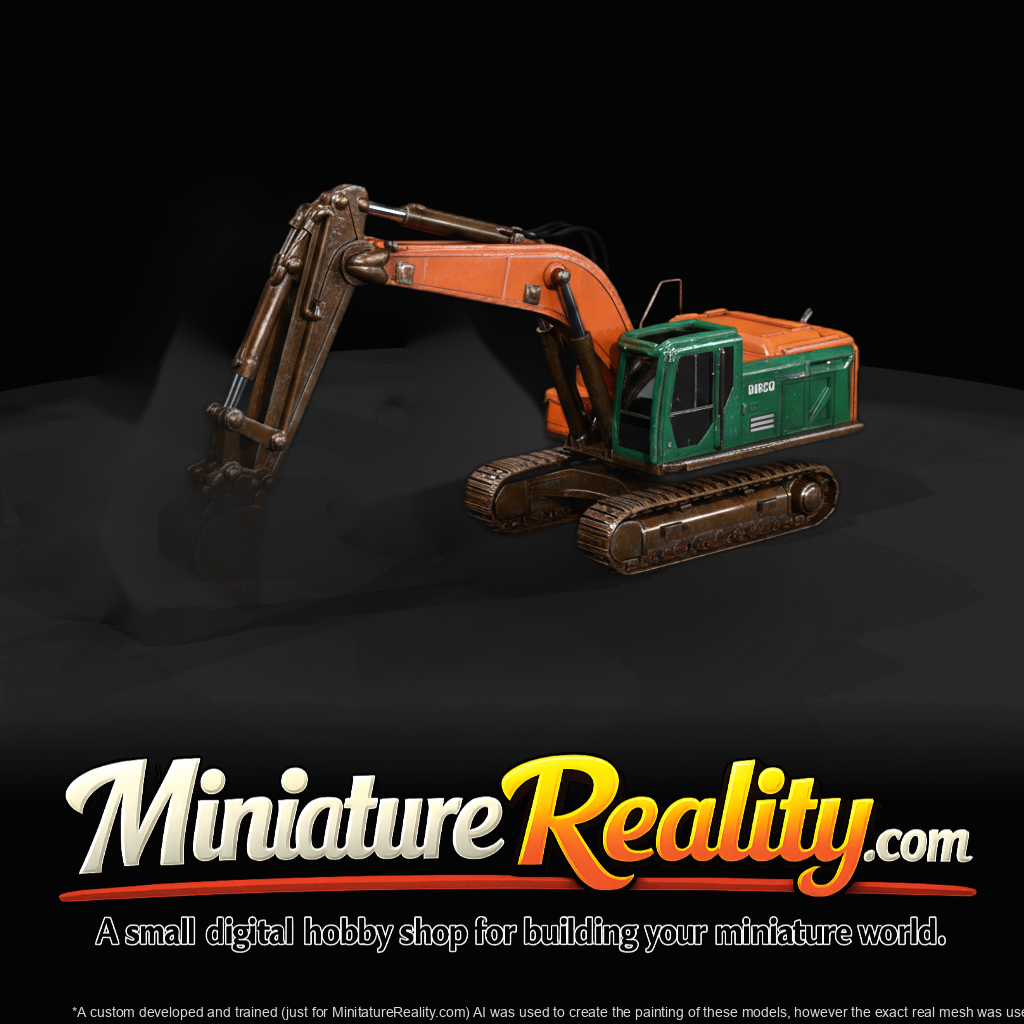 Medium Tracked Excavator
