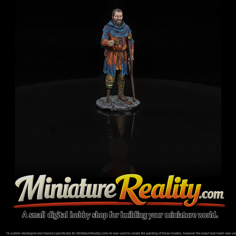 Vag 002 Medieval Crippled Veteran Beggar