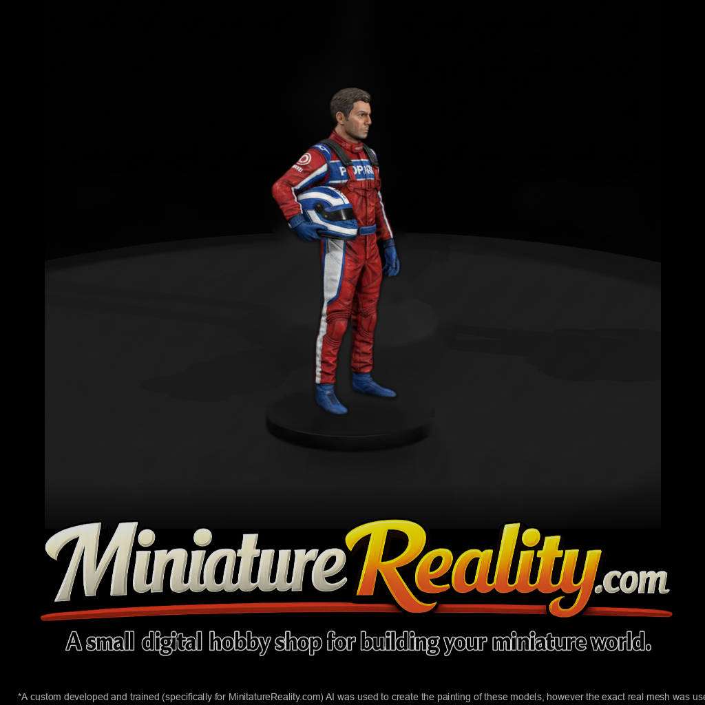 Poparc 0267 Motorsport Open Wheel Driver