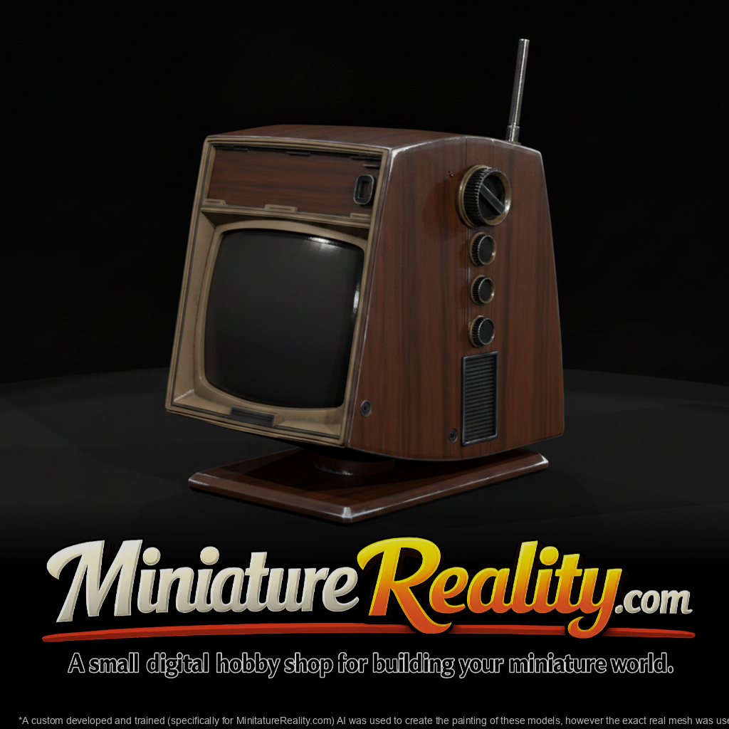 Mid-Century CRT Television
