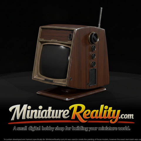 Mid-Century CRT Television