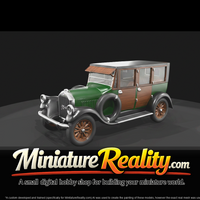 1920 Pierce-Arrow Sedan miniature, three-quarter view — thumbnail 3