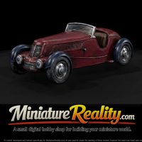 Vintage Convertible Roadster - Car — thumbnail 1