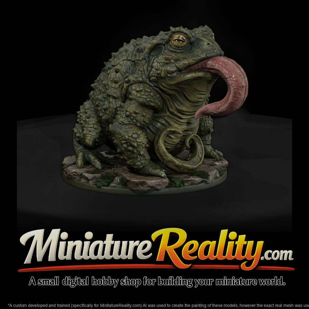 Creature Mire Tongue Toad Beast