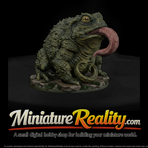 Creature Mire Tongue Toad Beast