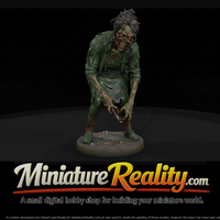 Undead Librarian in Torn Cardigan — thumbnail 1