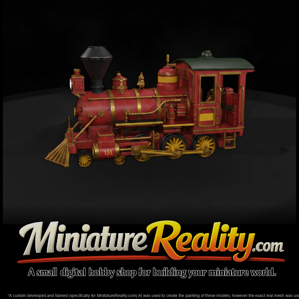 Cir 151 Ride Kiddie Train Engine