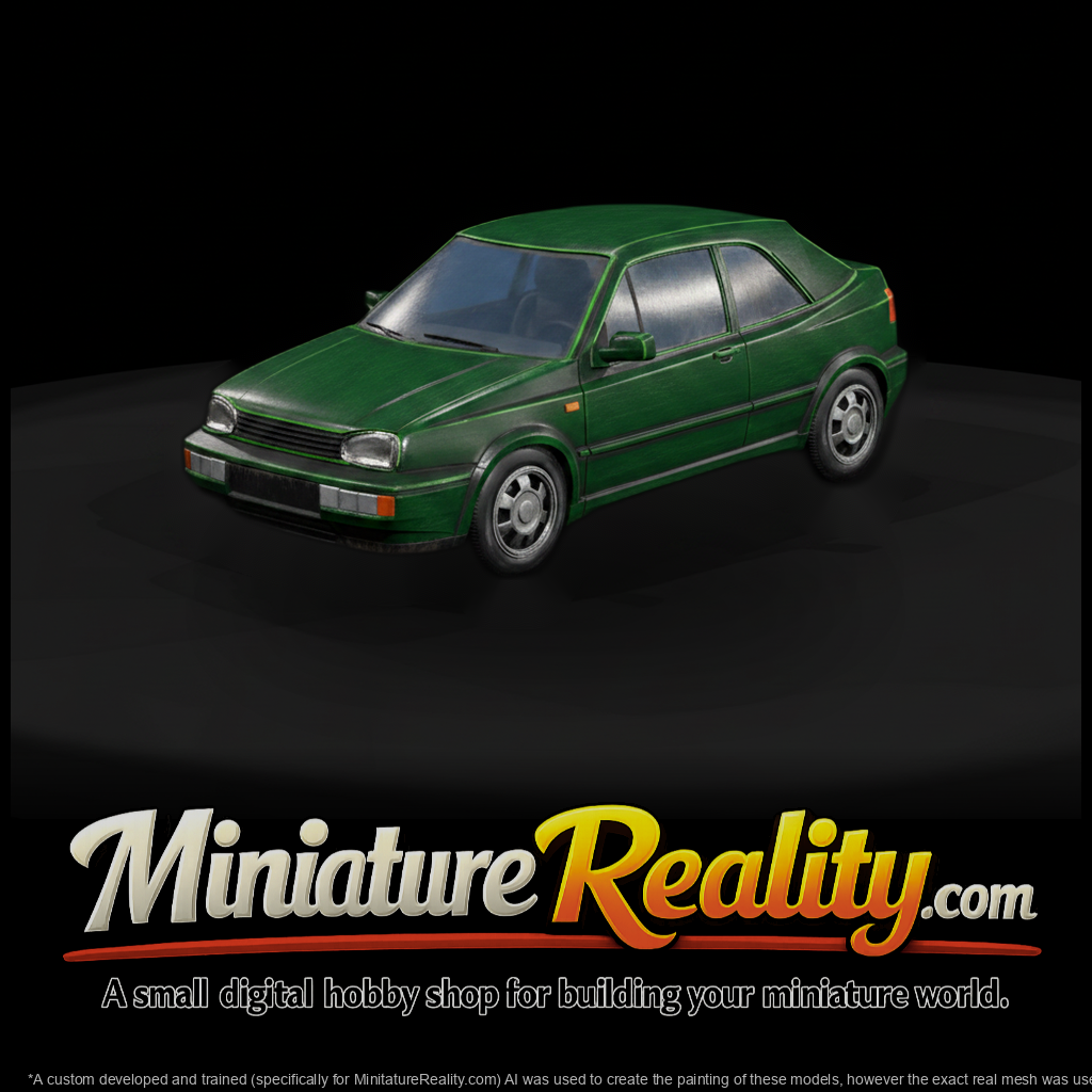 Early 1990s Compact Two-Door Car